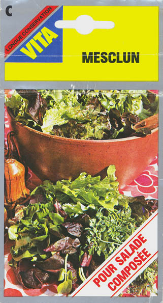 Havesalat, Mesclun (blandet), Lactuca sativa </i>L.<i>