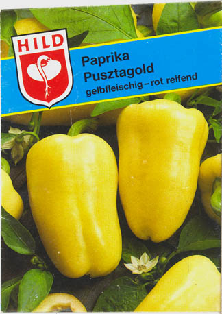 Peberfrugt (Spansk peber), Pusztagold, Capsicum annuum </i>L.<i>