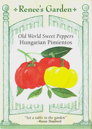 Chilipeber, Golden Cheese F1, Capsicum annuum </i>L.<i>