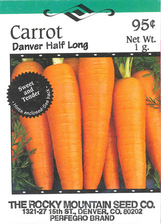 Gulerod, Danvers Half Long, Daucus carota </i>L. subsp.<i> sativus