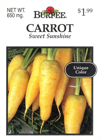 Gulerod, Sweet Sunshine, Daucus carota </i>L. subsp.<i> sativus